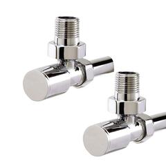 RADS Minimalistic Angled Radiator Valves