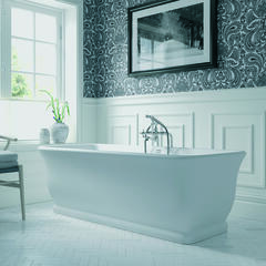 MORTLAKE Freestanding Rectangle Classic Traditional Luxury Bath