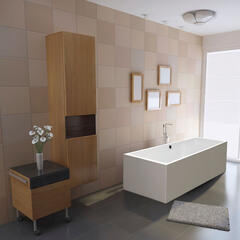 Parama 1800 X 800 X 580 Freestanding Luxury Rectangle Bath