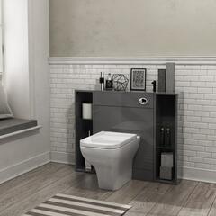 PATELLO  BACK TO WALL 1000mm COMBINATION UNIT GREY Ellegant