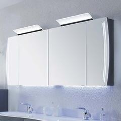 Solitaire 7025 LED Wall Mirror Cabinet 4 Door
