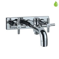 Solo Built-in Two Concealed Stylish and Elegant bathroom Stop Valves with Diverter Spout, LP 0.3