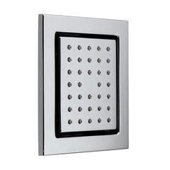 Tilting Square Bodytile Shower Body Jet, Square Head