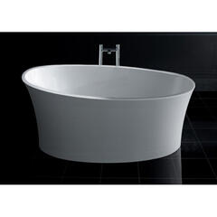 White Delicata Round Bath 1520