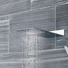 C/p Ultra Thin Fixed Shower Head