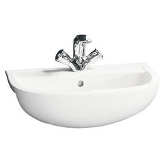 Compact Semi-recessed Basins for Bathroom and Cloakroom