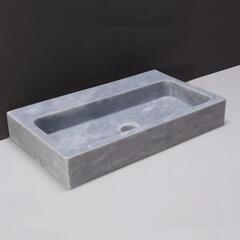 Forzalaqua Taranto Natural Wall Hung Basin Cloudy Marble High Quality Bathroom Design