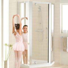 Mirror Pentagon Side Panel Pack x2 Brilliant Bathroom