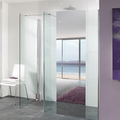 Palma Walk In Shower Front for Modern Bathroom