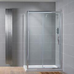 Product image for Venturi 8 Sliding Shower Door 8mm Glass Easy Clean Various Sizes