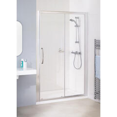 White Semi Framed Slider Door 1100 X 1850 Enclosure