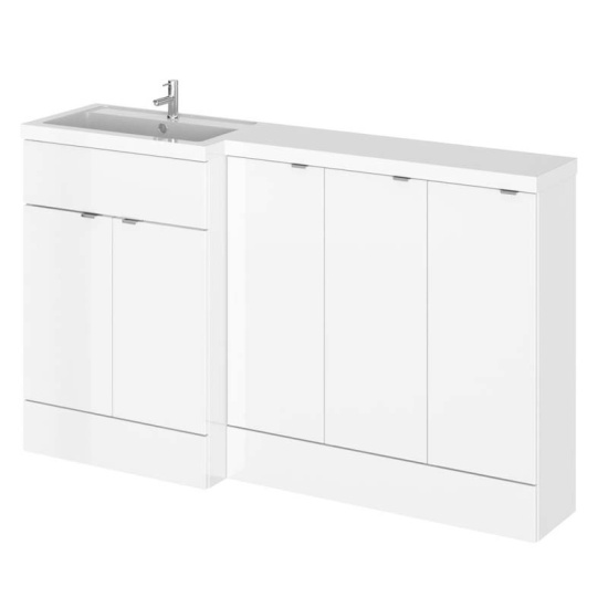 Designer bathroom furniture reduced depth with colour options