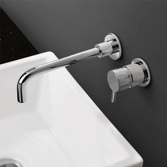 Mike Pro Basin 2 Hole Set No Waste Chrome