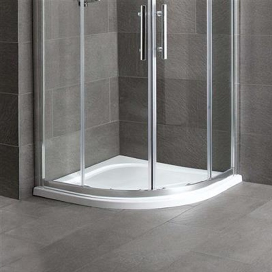 Volente Quad ABS Stone Resin Shower Tray White