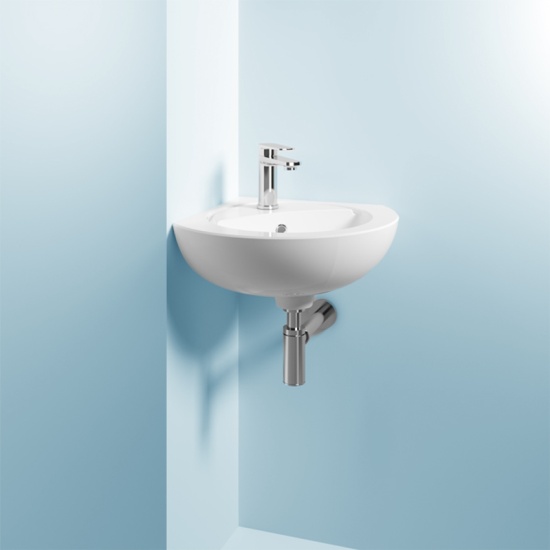 Brisbane Corner Wall Mounted Basin