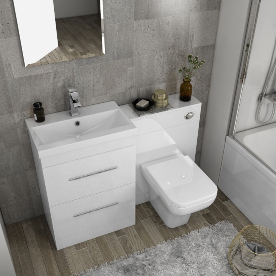 Patello 1200mm Bathroom Vanity White Furniture Set Extra Product Image For Patello 1200Mm Bathroom Vanity White Furniture Set 2