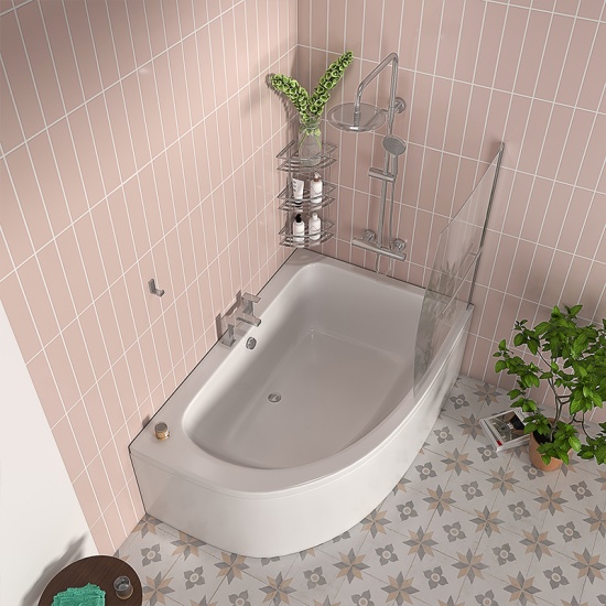 Clia RH Corner Bath And Panel And Screen