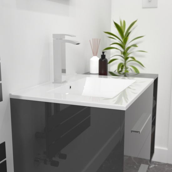 Sonix 890 Grey Wall Hung Unit Extra Product Image For Sonix 890 Grey Wall Hung Unit 2