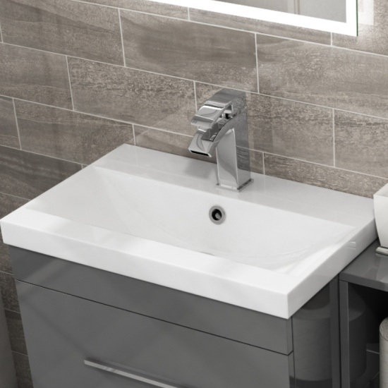 Patello 1400 Vanity Furniture Set Grey Extra Product Image For Patello 1400 Vanity Furniture Set Grey 4