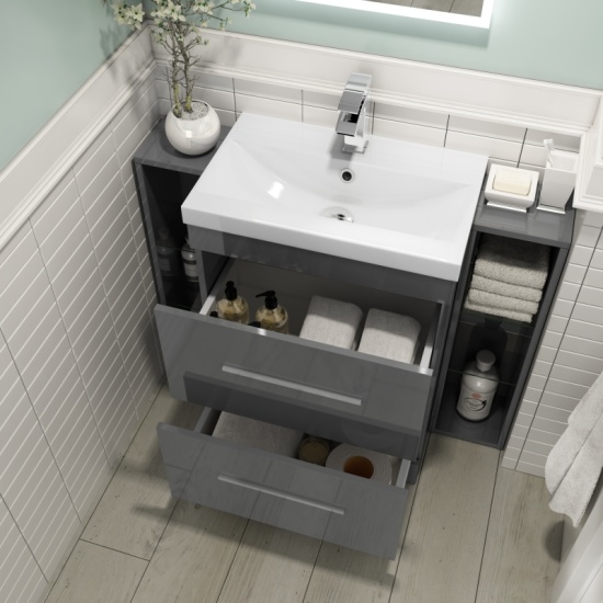 Patello 1000mm combination Unit Grey Patello 1000mm combination Unit Grey