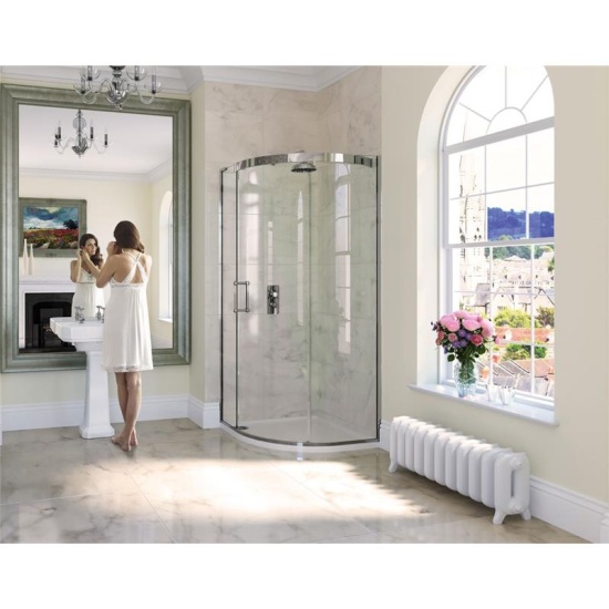 Matki Eauzone Plus 900mm Quadrant Sliding Shower Door Extra Product Image For Matki Eauzone Plus 900Mm Quadrant Sliding Shower Door 1