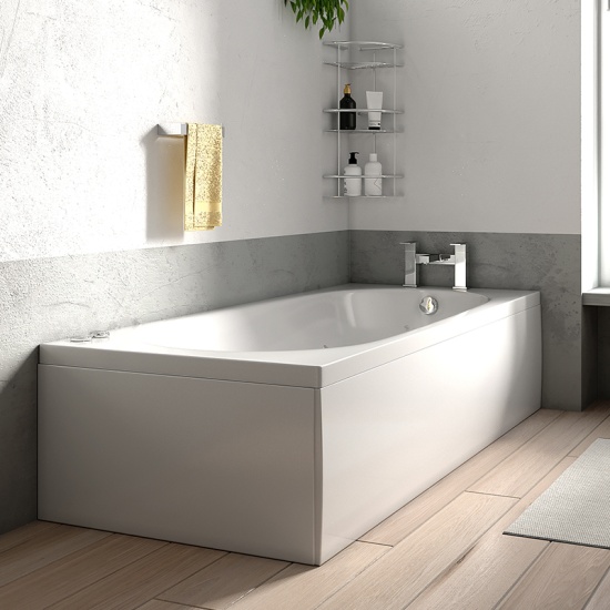 Mercury 1500x700 Whirlpool Bath