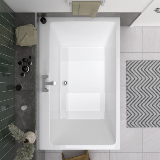 Laguna 1800x1100 Jumbo Double Ended Big Bath