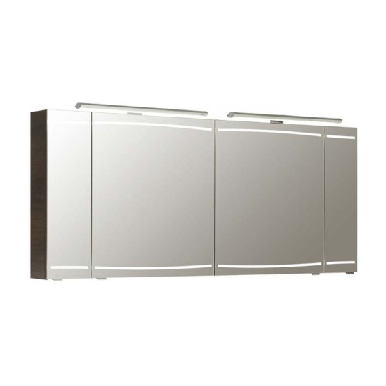 Cassca Mirror Cabinet LED 3 Door Lighting with Shaver Socket Extra Product Image For Cassca 3 Door Bathroom Cabinet with Mirror with LED Lighting and Shaver Socket 4