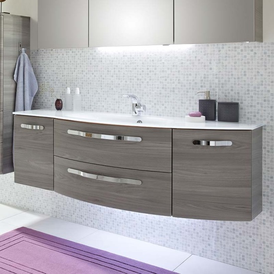 Solitaire 7005 2 Revolving Door 2 Drawer 1506 Vanity Unit Extra Product Image For Solitaire 7005 2 Revolving Door 2 Drawer 1506 Vanity Unit 1
