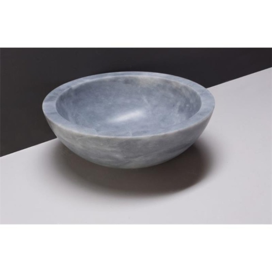 Forzalaqua Roma Natural Stone Basin Cloudy Marble Extra Product Image For Forzalaqua Roma Natural Stone Basin Cloudy Marble 2
