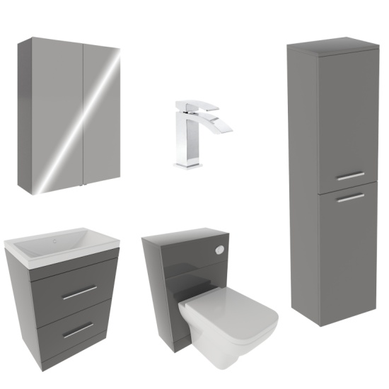 Patello Bathroom Furniture Suite Extra Product Image For Patello Bathroom Furniture Suite 3