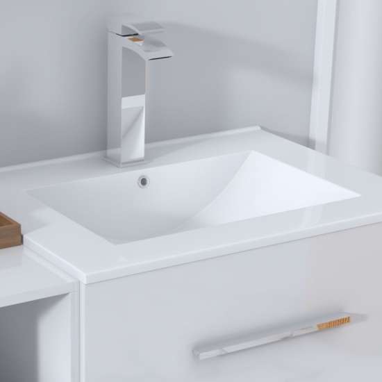 Sonix Bathroom Furniture Suite White