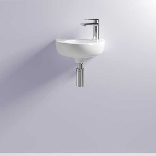 Brisbane Round Wall Hung Wash Basin