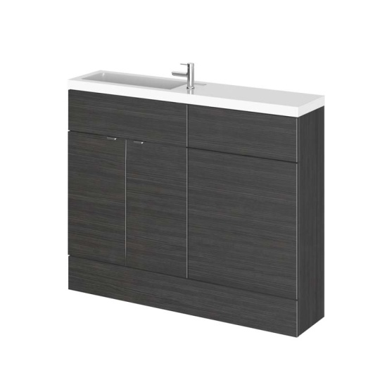 1100mm Combination Cloakroom Furniture Vanity Set (Colour Options) Extra Product Image For 1100Mm Combination Cloakroom Furniture Vanity Set Colour Options 2