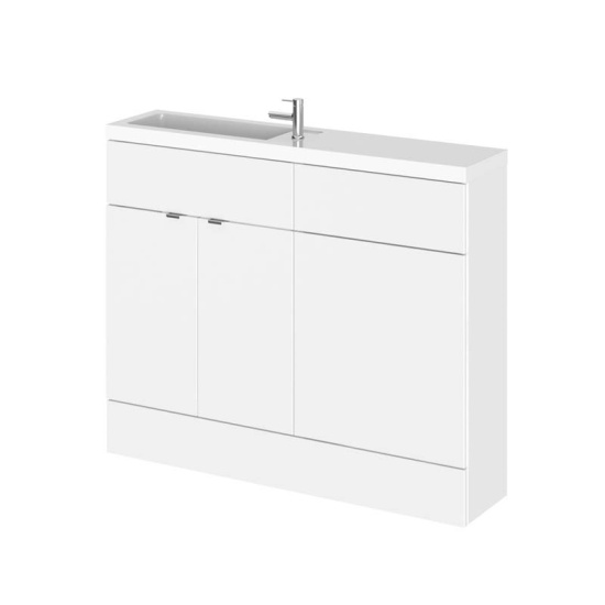 1100mm Combination Cloakroom Furniture Vanity Set (Colour Options) Extra Product Image For 1100Mm Combination Cloakroom Furniture Vanity Set Colour Options 3