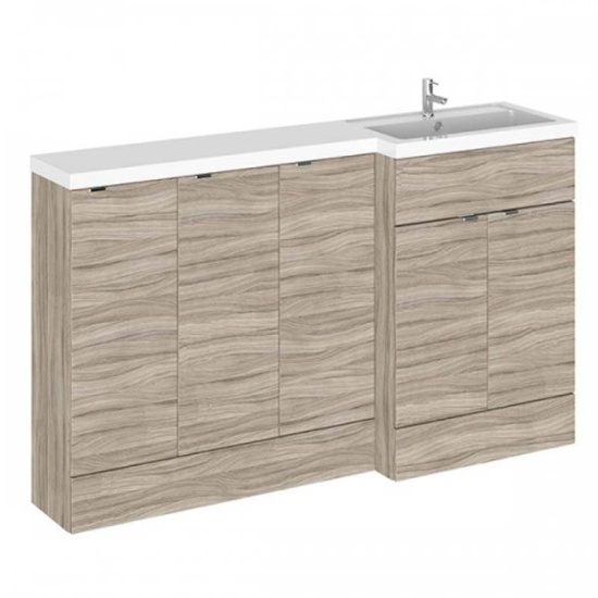 1500mm Combination Fitted Bathroom Furniture Set (Colour Options) Option 1 Extra Product Image For 1500Mm Combination Fitted Bathroom Furniture Set Colour Options Option 1 3