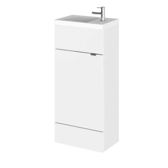 Combination Compact 400 Cloakroom Vanity Unit (Colour Options)