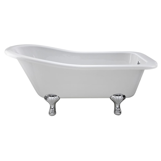 Pembridge 1700mm Freestanding Slipper Bath Extra Product Image For Pembridge Mm Freestanding Slipper Bath 1