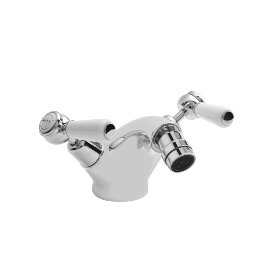 Bayswater Traditional Bidet Tap With Crosshead Handles