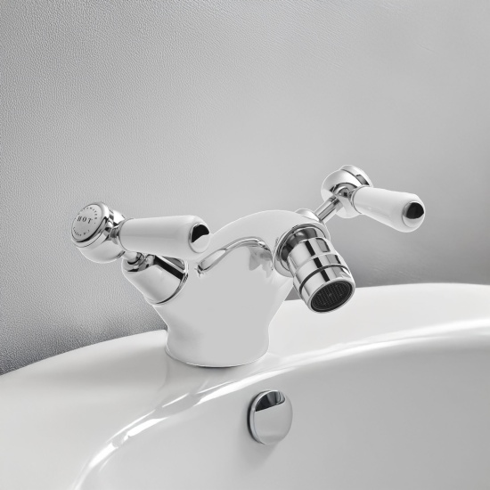 Bayswater Traditional Bidet Tap With Lever Handles