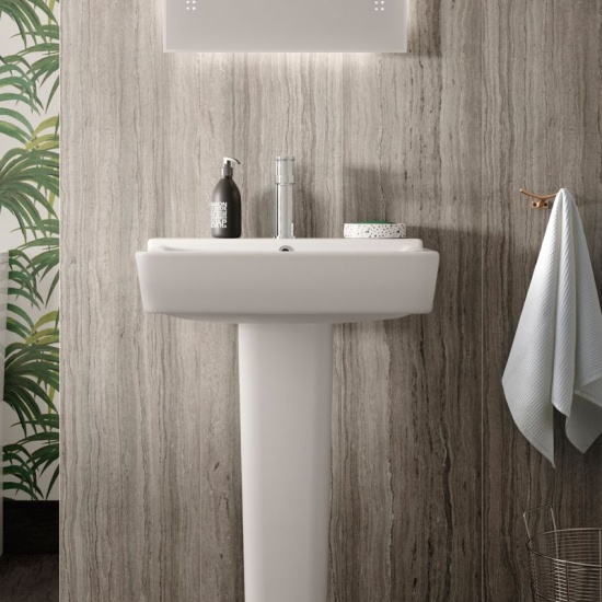 Arlo 550mm Basin & Pedestal