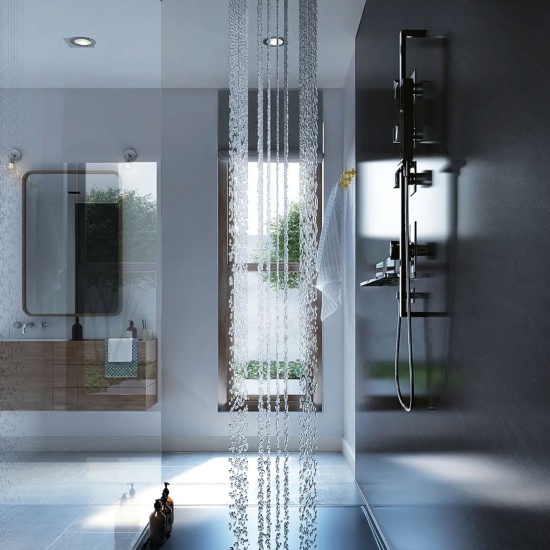 IDS ShowerWall Panels SLAte Grey Gloss