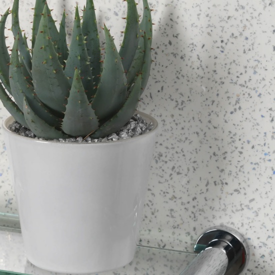 IDS Premier ShowerWall White Galaxy
