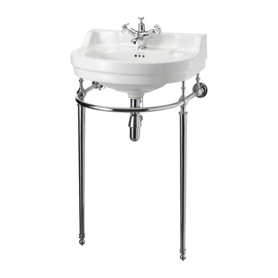 Edwardian Round  Basin 56cm and Wash Stand