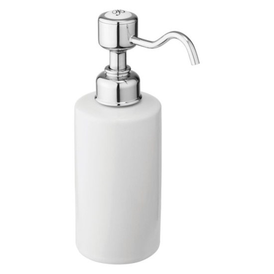Burlington  basin soap dispenser - chrome plated brass