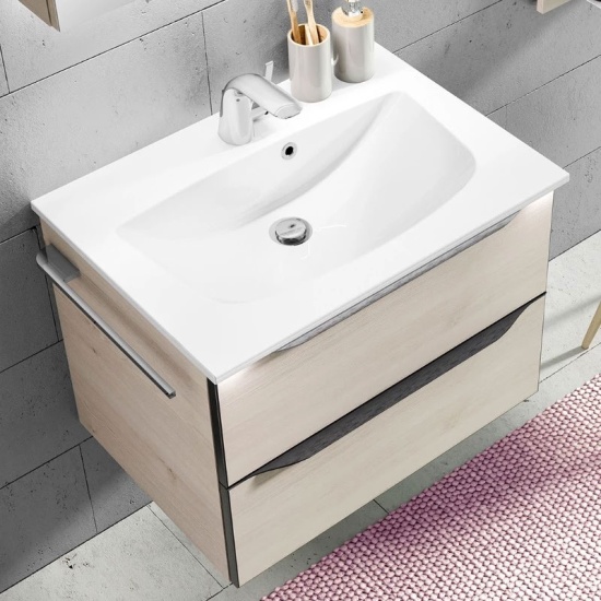 Solitaire 6025 Bathroom vanity unit, 2 drawers 482x650x460