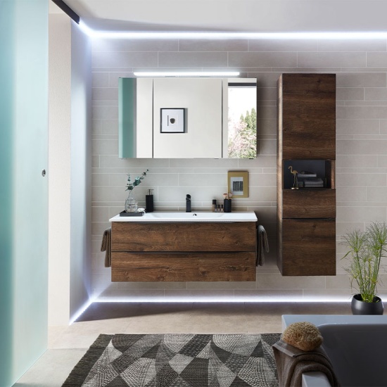 Solitaire 6025 Bathroom vanity unit, 2 drawers 482x1150x460
