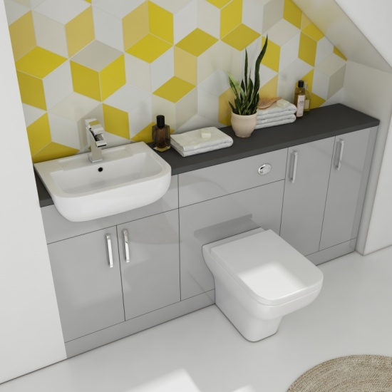 Oliver 1800 Fitted Furniture: Combination Vanity Unit, Toilet & Storage Extra Product Image For Oliver 1800 Fitted Furniture: Combination Vanity Unit, Toilet & Storage 1
