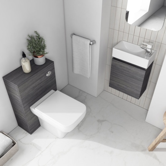 Hacienda 410 Suite Wall Vanity and WC