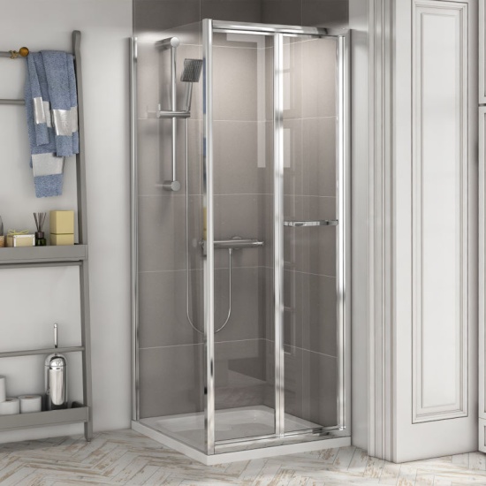 Radiant Reduced Height Bifold Shower Door 800mm